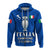 Italia Campione DEuropa Its coming to Rome Zip Hoodie Blue LT4 - Wonder Print Shop
