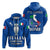 Italia Campione DEuropa Its coming to Rome Zip Hoodie Blue LT4 - Wonder Print Shop