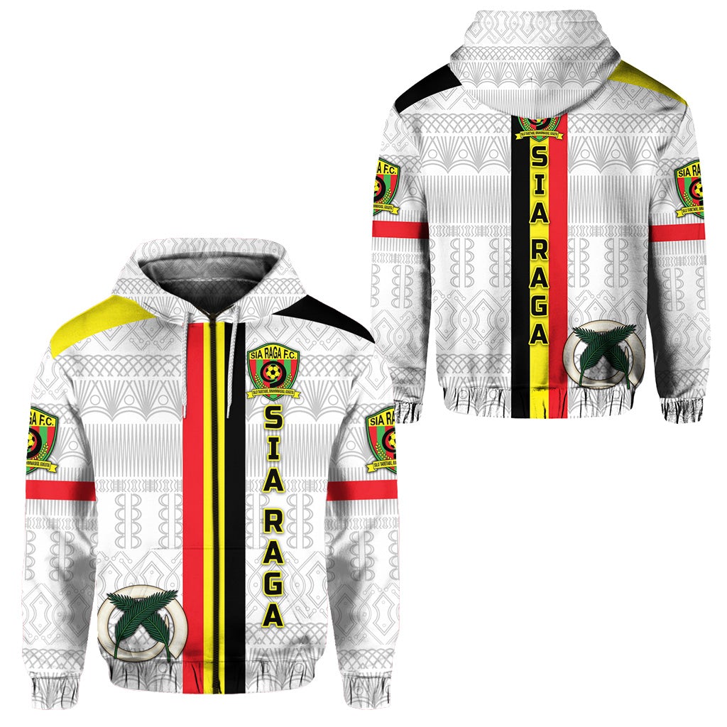 Vanuatu Sia Raga Football Club Zip Hoodie Simple Style LT8 - Wonder Print Shop