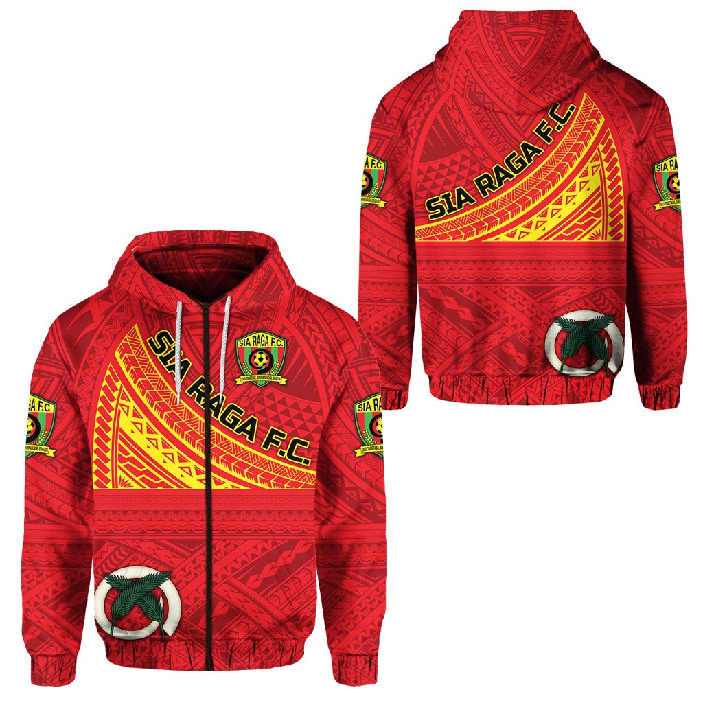 Vanuatu Sia Raga Football Club Zip Hoodie Original Style LT8 - Wonder Print Shop