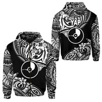 FSM Yap Zip Hoodie Unique Vibes Black LT8 - Wonder Print Shop