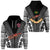 Fiji Rewa Rugby Union Zip Hoodie Tapa Style Black LT8 - Wonder Print Shop