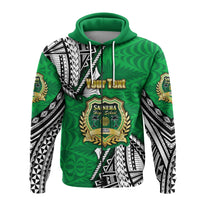 Custom Saineha Tonga Zip Hoodie Polynesian Style Class of LT16 - Wonder Print Shop