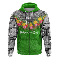 Custom Polynesian Day Zip Hoodie Polynesian Style LT16 - Wonder Print Shop