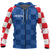 Hrvatska Croatia Hoodie Checkerboard NO.1 RLT8