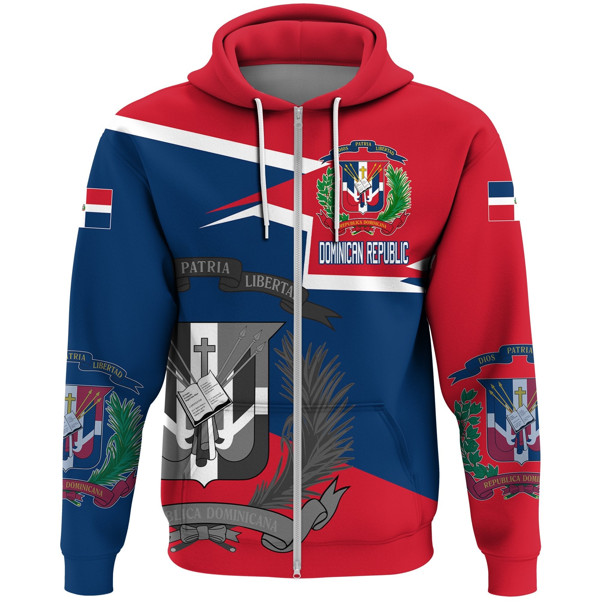 dominican-republic-coat-of-arms-zip-hoodie