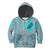 Viking Hoodie Kid Odin's Celtic Raven Scandinavian Tattoo Style Cyan RLT12 - Wonder Print Shop