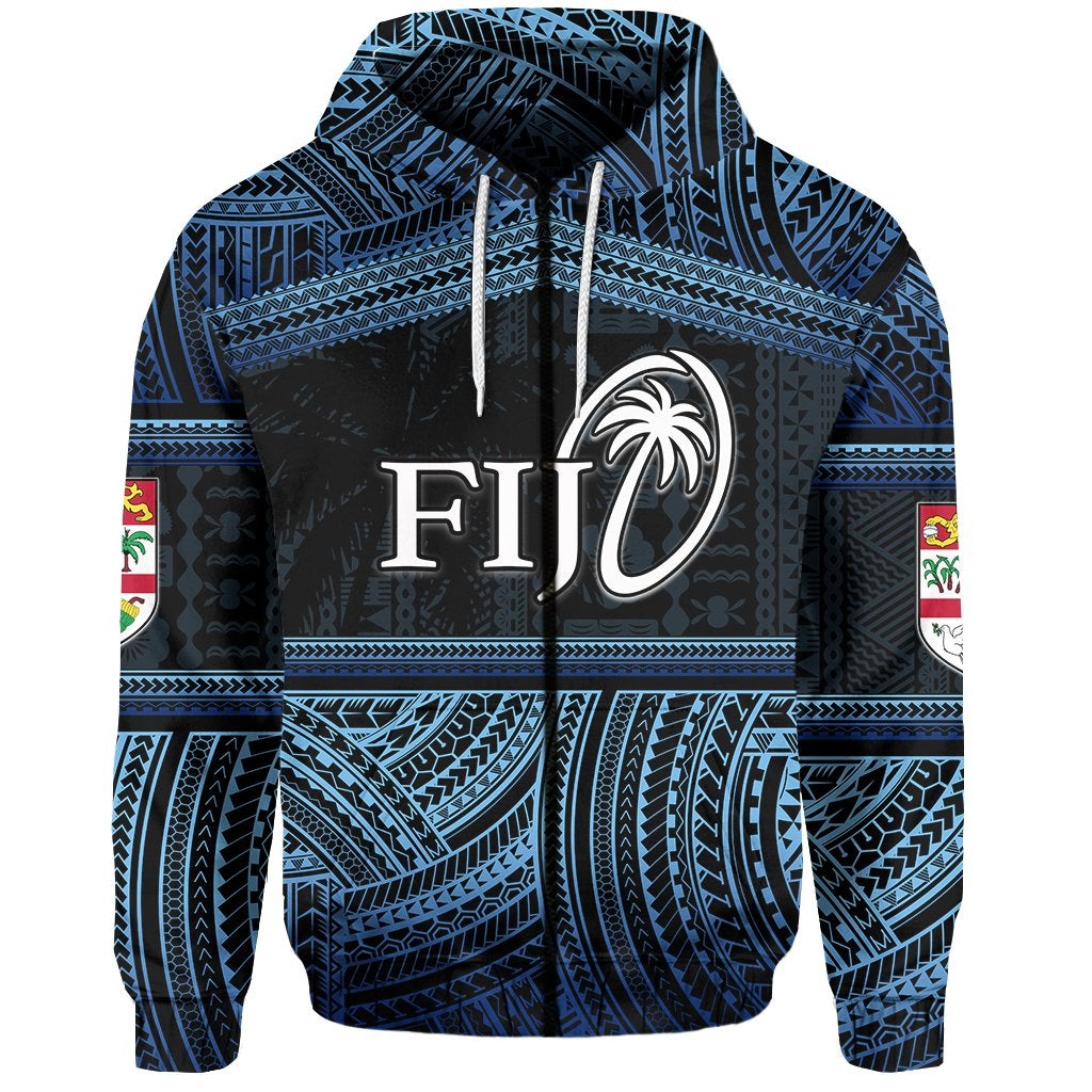 custom-personalised-fiji-rugby-polynesian-patterns-zip-hoodie-blue