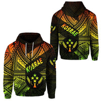 FSM Kosrae Zip Hoodie Original Style Reggae LT8 - Wonder Print Shop