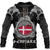 Viking Denmark Style Double Raven of Odin Zip Hoodie RLT12 - Wonder Print Shop